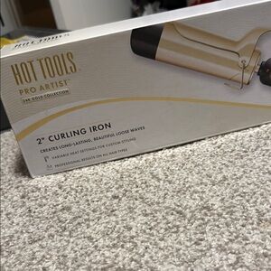 Hot Tools Pro Artist 2" Gold Curling Iron
